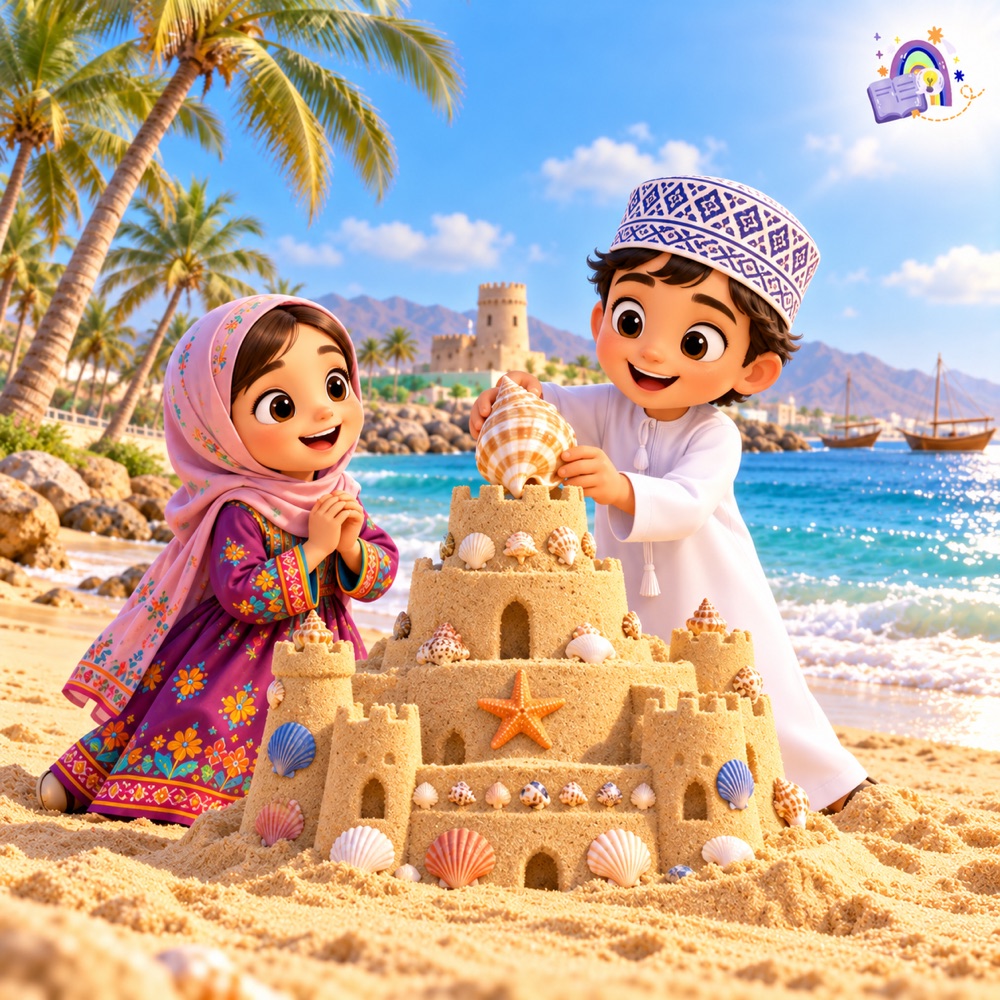 غلاف قصة حِكَايَةُ الشَّاطِئِ وَالنَّخِيلِ