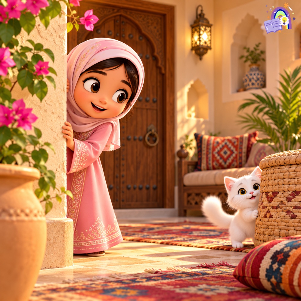 غلاف قصة أَيْنَ الْقِطَّةُ؟